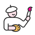 お絵かき、工作
