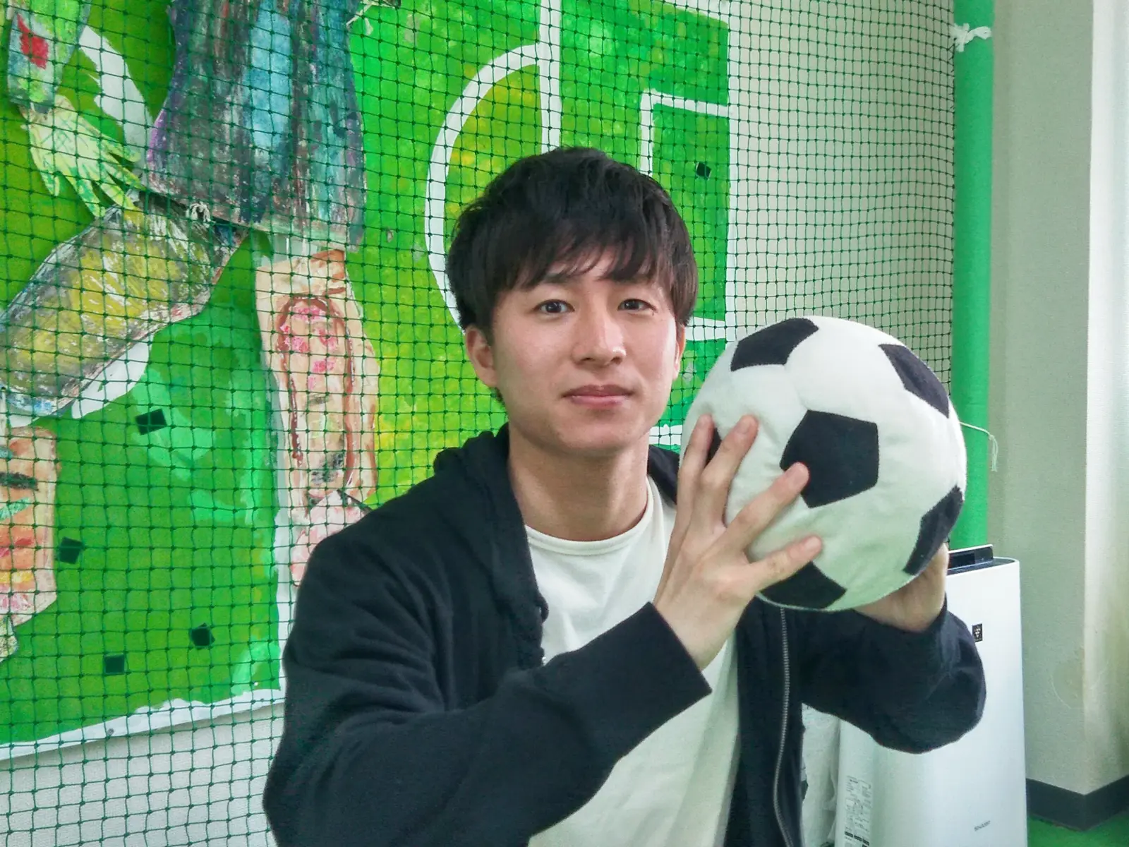 サッカーあいだっく高田馬場スタッフ：永山