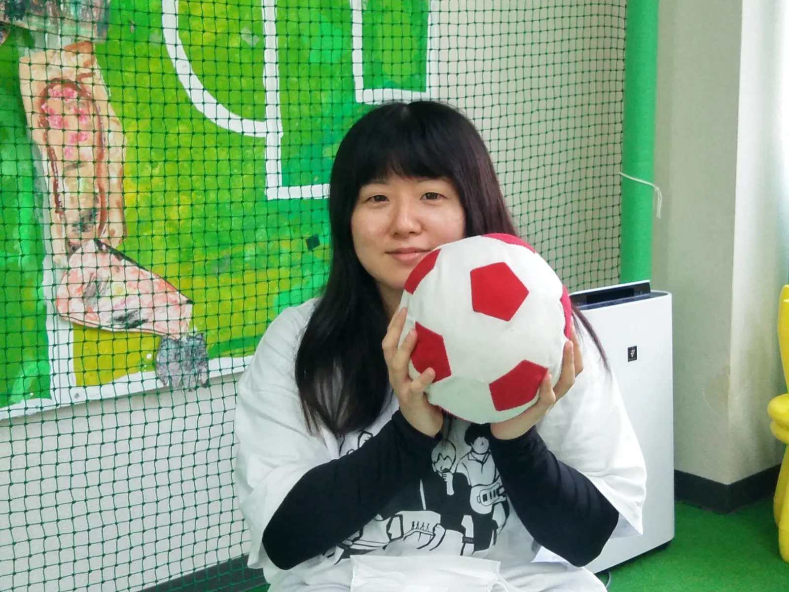 サッカーあいだっく高田馬場スタッフ：野原