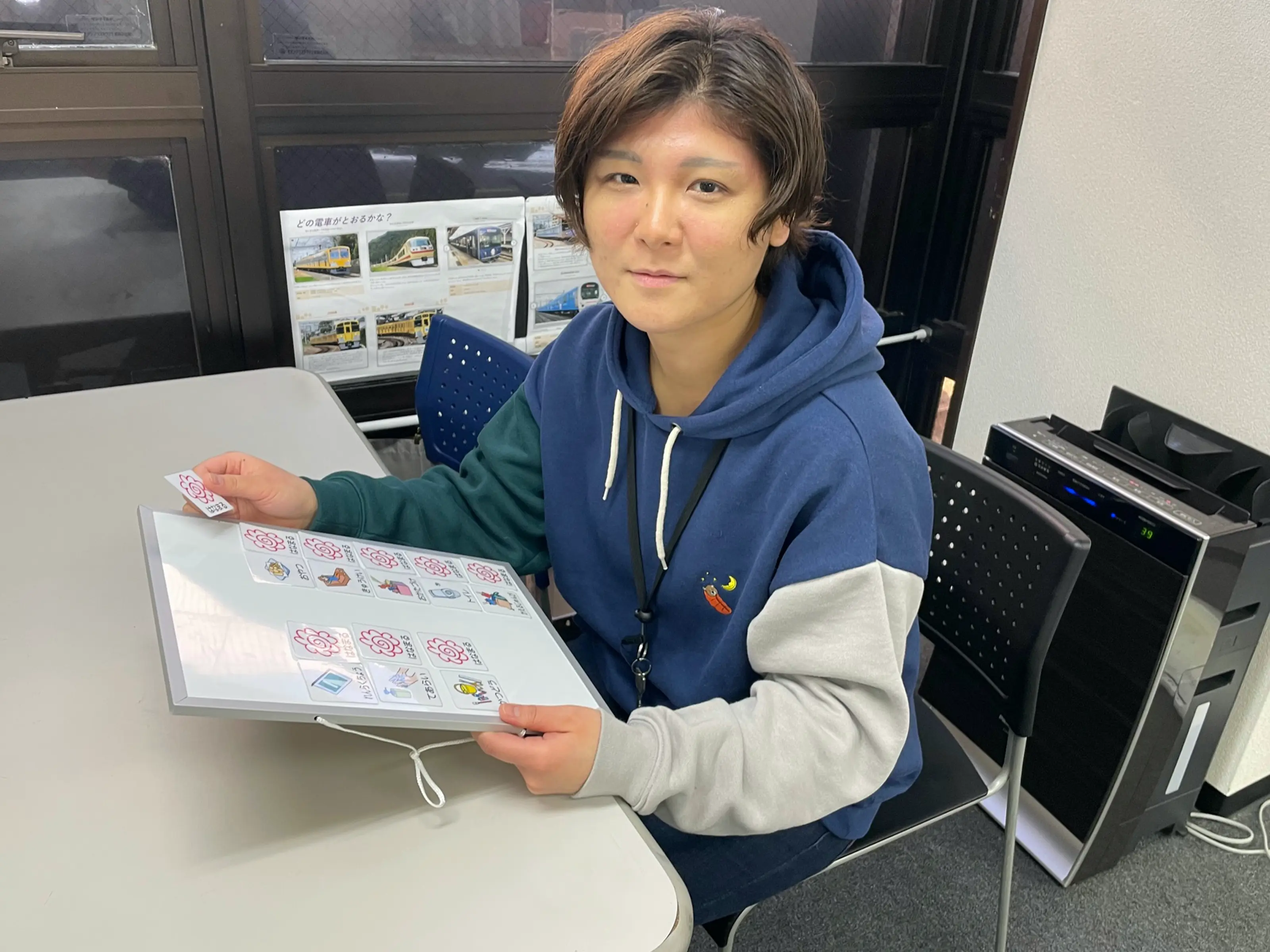ブロックあいだっく野方スタッフ：小田