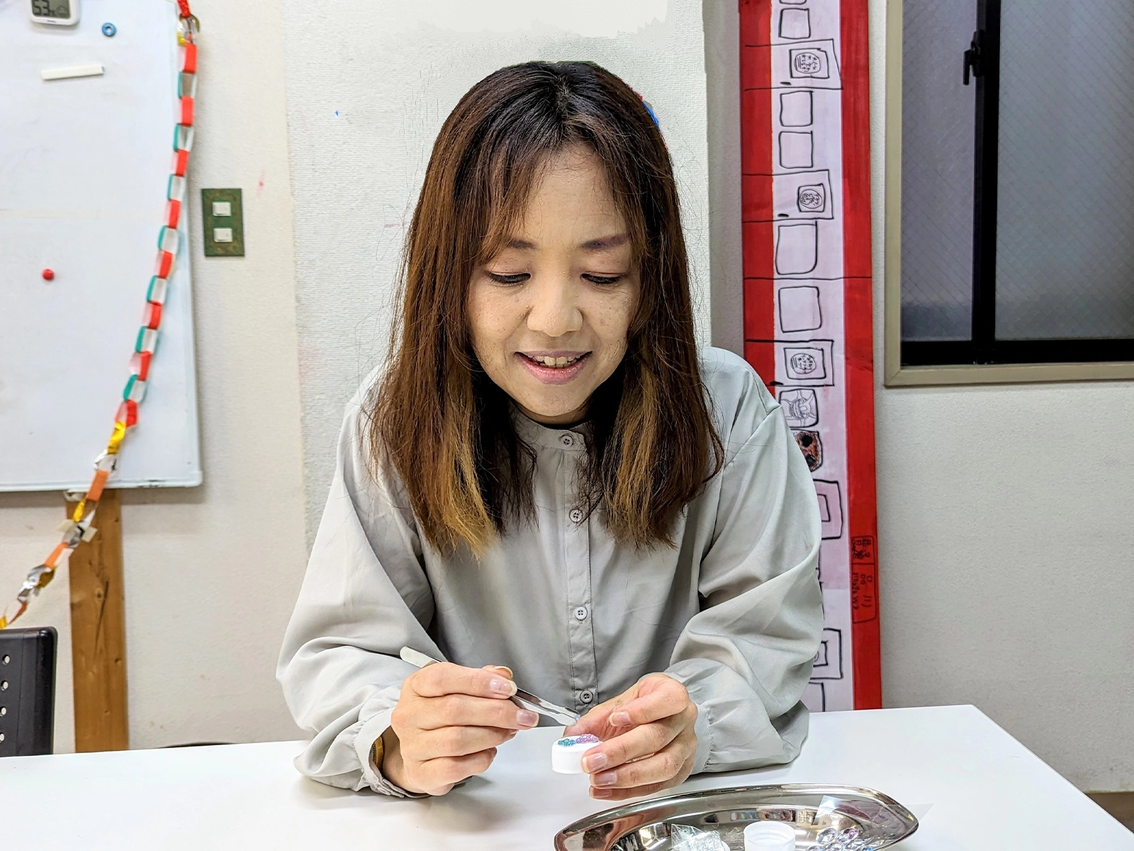 アトリエあいだっく川崎のスタッフ：中川